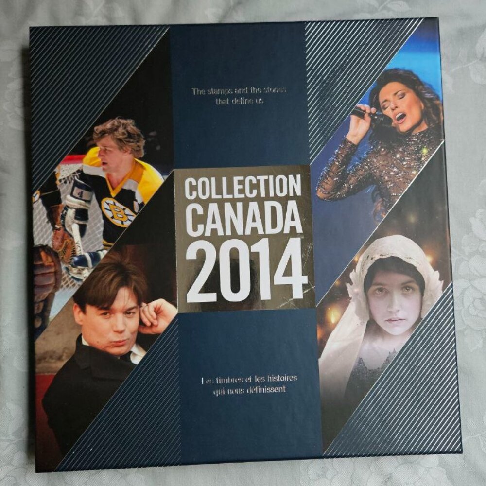 2014 - The Collection of Canada's‎ Stamps Book - Without Stamps